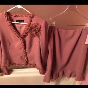 Designer Nippon Boutique vintage Y2K jacket + skirt Set 10 Fancy Mother Of Bride